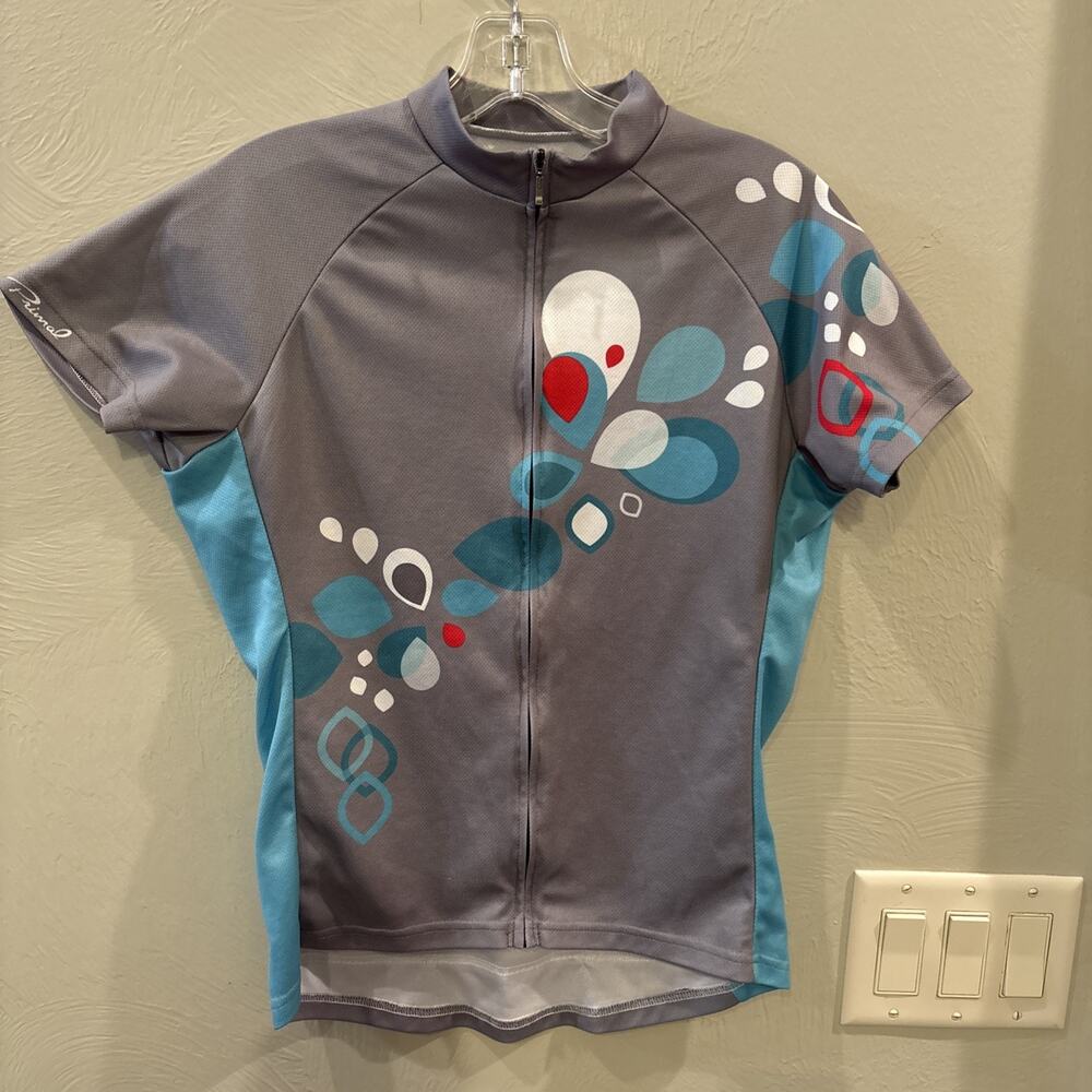 Primal Women's Dandelion Road Biking Bicycling Jersey Size Large Pockets